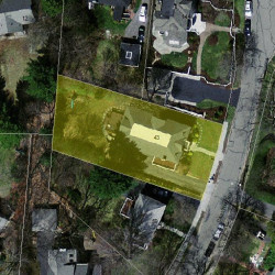 43 Carlton Rd, Newton MA 02468-1913 aerial view