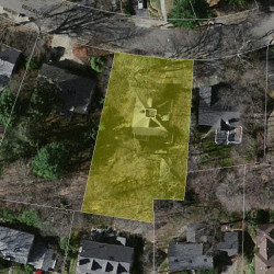 178 Bellevue St, Newton MA 02458-1813 aerial view