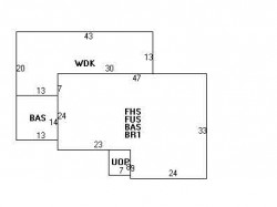 154 Stanley Rd, Newton MA 02468-2325 floor plan