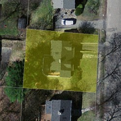 123 Upland Ave, Newton MA  02461-2112 aerial view
