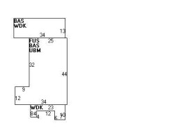 57 Ripley St, Newton MA  02459-2209 floor plan