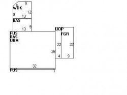 46 Hinckley Rd, Newton MA 02468-1724 floor plan