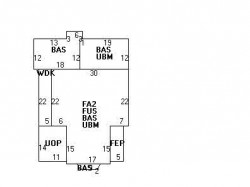 192 Grove St, Newton MA  02466-2257 floor plan