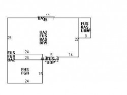 58 Wheeler Rd, Newton MA  02459-3068 floor plan