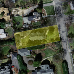 33 Fountain St, Newton MA  02465-2712 aerial view