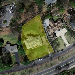 1325 Commonwealth Ave, Newton MA 02465-2912 aerial view