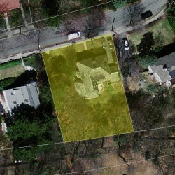 34 Annawan Rd, Newton MA 02468-2110 aerial view
