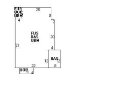 12 Glastonbury Oval, Newton MA  02468-1638 floor plan