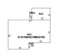 71 Cynthia Rd, Newton MA 02459-2836 floor plan