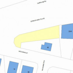 2238 Commonwealth Ave, Newton MA 02466-1804 plot plan