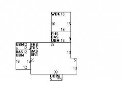 59 Lakewood Rd, Newton MA 02461-1254 floor plan