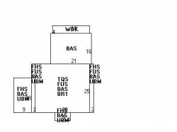 295 Homer St, Newton MA 02459-1410 floor plan