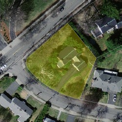 1550 Centre St, Newton MA 02461-1233 aerial view