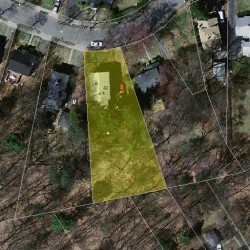 42 Charlemont St, Newton MA 02461-1908 aerial view