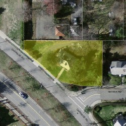 739 Commonwealth Ave, Newton MA 02459-1103 aerial view