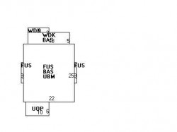 106 Floral St, Newton MA  02461-1523 floor plan