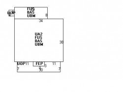 233 Adams St, Newton MA 02458-1246 floor plan