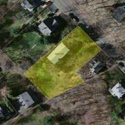 145 Cypress St, Newton MA  02459-2225 aerial view