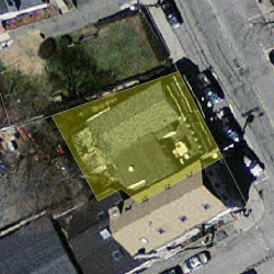 97 Elm St, Newton MA  02465-2009 aerial view