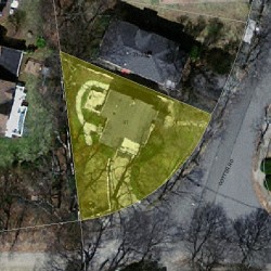 41 Cotter Rd, Newton MA  02468-1035 aerial view