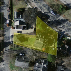 692 Commonwealth Ave, Newton MA 02459-1132 aerial view