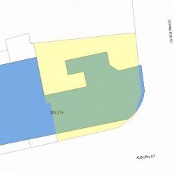 453 Lexington St, Newton MA 02466-1924 plot plan