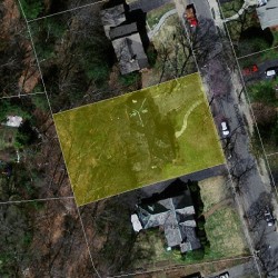 127 Gordon Rd, Newton MA 02468-1226 aerial view