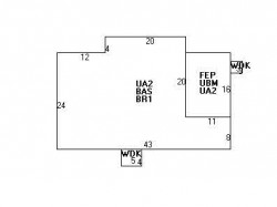 31 Asheville Rd, Newton MA  02462-1123 floor plan
