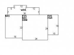 11 Village Rd, Newton MA  02460-1128 floor plan