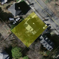 235 Cypress St, Newton MA 02459-2226 aerial view