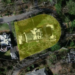 54 Gray Cliff Rd, Newton MA 02459-2017 aerial view