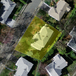 124 Deborah Rd, Newton MA 02459-2867 aerial view