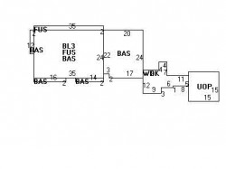 2 Claremont St, Newton MA  02458-1926 floor plan