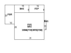 81 Clinton Pl, Newton MA 02459-1117 floor plan