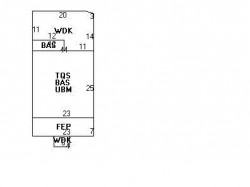 19 Fern St, Newton MA 02466-2206 floor plan