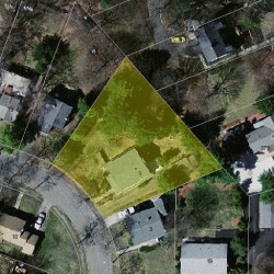 9 Carl St, Newton MA 02461-1905 aerial view