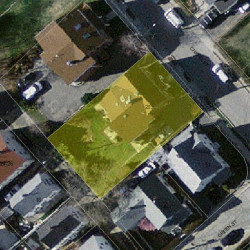 203 Chapel St, Newton MA 02458-1307 aerial view