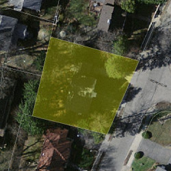 61 Langdon St, Newton MA 02458-1803 aerial view