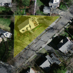 48 Gralynn Rd, Newton MA  02459-1341 aerial view
