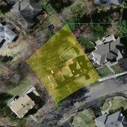 50 Cross Hill Rd, Newton MA 02459-3121 aerial view