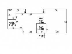 5 Shuman Cir, Newton MA 02459-2767 floor plan