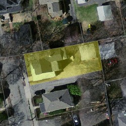 15 Glenmore Ter, Newton MA 02461-1509 aerial view