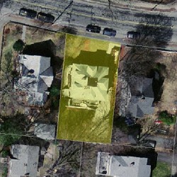 204 Homer St, Newton MA 02459-1435 aerial view
