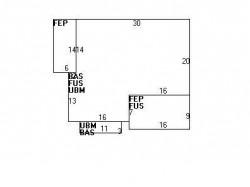 55 Playstead Rd, Newton MA 02458-2124 floor plan