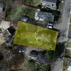 45 Brooks Ave, Newton MA  02460-1535 aerial view