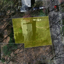 45 Verndale Rd, Newton MA  02461-2113 aerial view