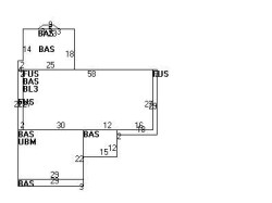 51 Peregrine Rd, Newton MA 02459-3443 floor plan