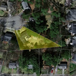 301 Islington Rd, Newton MA  02466-1020 aerial view