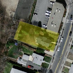 77 Lexington St, Newton MA 02466-1345 aerial view