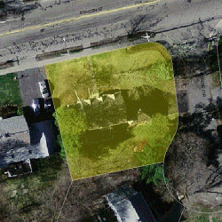 660 Beacon St, Newton MA 02459-1942 aerial view